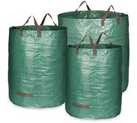 COM-FOUR® 3x Borsa da giardino con maniglie per il trasporto