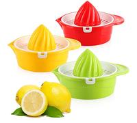 COM-FOUR® 3x Spremiagrumi per limoni e altri frutti, spremiagrumi manuale