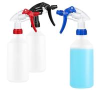 com-four® 3x Spruzzatore a pompa resistente agli agenti chimici - Atomizzatore da 500 ml - Contenitore spruzza liquidi (NBR/EPDM/Vitone)