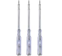 com-four® 3X Tester di Tensione VDE, Tester di Fase a Taglio con cacciavite