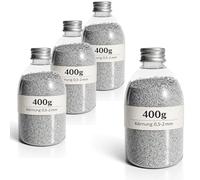 com-four® 4 sabbie Decorative Grigie da 400 g, granuli 0,5-2 mm