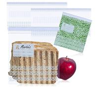 com-four® 40x sacchetti per congelatore da 1 litro per sigillare - sacchetti richiudibili per conservare prodotti freschi con una capacità di 1 litro - sacchetti multiuso fino a -40°C (40x 1 litro)