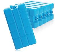 com-four® 6X Big Pack Ghiaccio XXL in Blu - Siberini per Frigo Portatile e Borsa Termica - Mattonelle Refrigeranti per Casa e Tempo Libero