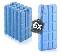 com-four® 6x Ghiaccio per Borsa in Azzurro, Siberini per Frigo Portatile