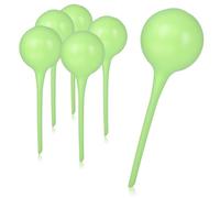com-four® 6X Irrigazione Automatica per Piante d'appartamento - Distributore d'Acqua per Piante - Sfera per innaffiare i Fiori - Hydrospikes - 345 ml (03 Pezzi - Verde)