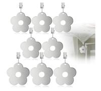 COM-FOUR® 8 pesi per tovaglia - pesi per tovaglia in acciaio inossidabile - clip per tovaglia - ca. 40 g ciascuno - clip per tovaglia