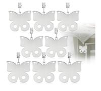 COM-FOUR® 8 pesi per tovaglia - pesi per tovaglia in acciaio inossidabile - clip per tovaglia - ca. 50 g ciascuno - clip per tovaglia