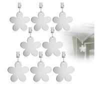 COM-FOUR® 8x pesi per tovaglia - pesi per tovaglia in acciaio inossidabile - morsetti per tovaglia - ca. 35 g ciascuno - pinze per tovaglia
