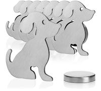 com-four® 8X Pesi per tovaglia - Pesi per tovaglia in Acciaio Inossidabile - Morsetto Magnetico per tovaglia - ca. 50 g