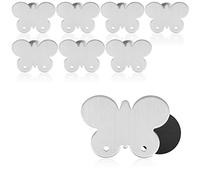 com-four® 8X Pesi tovaglia magnetici Acciaio Inox, Fermagli Pesanti