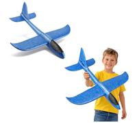 com-four® Aereo in polistirolo per bambini e adulti - Aliante stabile con sistema plug-in - Aiuto per la coordinazione e il pensiero pratico [la selezione varia] (1 pezzo)