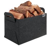 COM-FOUR® borsa in feltro XXL per la spesa, borse per il trasporto | carta straccia e spesa - borsa per legna da ardere