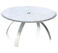 com-four® Coperchio Foro Camino Ø180mm, Tappo cieco Come Coperchio per camini in disuso, Tubi e canne fumarie, Acciaio zincato Anche per Fori a Parete