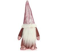 com-four® Elfi di Natale rosa per decorazioni natalizie, figure invernali | simpatici sgabelli angolari come decorazioni per la stanza o regali