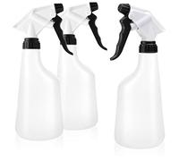 COM-FOUR® Flacone spray graduato 3X - Spruzzatore a pompa resistente agli agenti chimici con filettatura 28/400 per casa, giardino, officina, auto - Atomizzatore da 600 ml con ugello regolabile (EPDM)