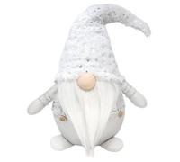 com-four® Gnomo natalizio Premium in XXL - Decorazione natalizia - figura invernale come supporto decorativo - simpatico folletto come decorazione della stanza - nano con cappello a punta