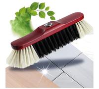 COM-FOUR® scopa da camera senza manico con filettatura - scopa da casa con miscela di crine - scopa in crine di faggio - ca.30 cm (Scopa da camera - 01 pezzi)