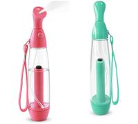 com-four® Set da 2 spruzzatori - Nebulizzatori rinfrescanti | Spruzzatori a nebulizzazione fine per viso e corpo - Ricaricabili - 80 ml ciascuno