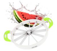 com-four® Taglia Meloni per Tutti i Tipi di Meloni - Coltello per Anguria, Cocomero o Ananas - Ø 28 cm (01 pezzi - fresa melone)