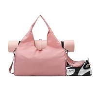 COM4SPORT Borsa da palestra, borsa da palestra per yoga per donne e uomini, per trasportare attrezzi e accessori da allenamento, scomparto per scarpe e tasche per riporre oggetti bagnati, borsone da