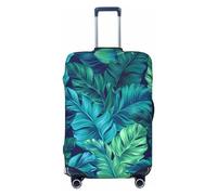 COMAAM Ballerina Dance - Copertura protettiva elastica per bagagli, adatta per bagagli di 45-81 cm, Foglie di palma tropicali, Large