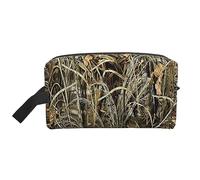 COMAAM Borsa di immagazzinaggio del lavaggio di viaggio di grande capacità portatile di giallo & verde di camo per i cosmetici ed i prodotti di, Giallo mimetico e verde, Taglia unica