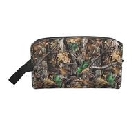 COMAAM Borsa di stoccaggio portatile del lavaggio di viaggio di grande capacità della fiamma blu per i cosmetici ed i riforn, Freddo Albero M, Taglia unica