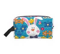 COMAAM Borsa portatile di immagazzinaggio del lavaggio di viaggio di grande capacità di sport di basket per i cosmetici e i, Primavera Felice Vacanze, Taglia unica