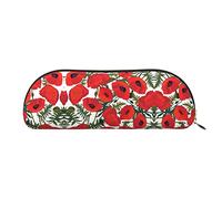 COMAAM Divertente borsa portaoggetti in pelle per racchette da tennis e palline da tennis, grande capacità, adatta per riporre penne e cosmetici, Motivo floreale, Taglia unica, Astuccio portamatite