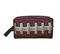 COMAAM Rosa Foglie Camo Portatile Grande Capacità Viaggio Wash Storage Bag Per Cosmetici E Forniture Di Lavaggio, Lacci da football americano, Taglia unica