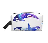 COMAAM Skunk - Borsa da viaggio portatile di grande capacità, per cosmetici e articoli per il lavaggio, Orca Orca, Taglia unica