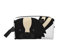 COMAAM Skunk - Borsa da viaggio portatile di grande capacità, per cosmetici e articoli per il lavaggio, Skunk, Taglia unica