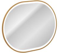 Comad Apollo 2 specchio 70x90 cm ovale con illuminazione oro LUSTRO APOLLO 2 900X700