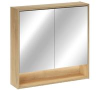 Comad Viola armadietto 80x19x77 cm con specchio rovere CREMONA UN 84-80-2D