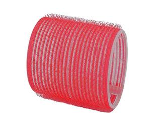 Comair 3011898 - Bigodini adesivi, 6 pezzi, lunghezza jumbo, 63 mm, colore: Rosso