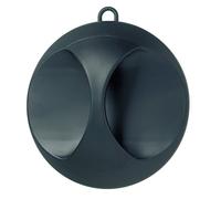 Comair 3011985 - Specchio da cabinet elegante, opaco, 25 cm, colore: Nero