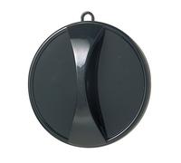 Comair 3011990 del Governo specchio Executive, circa 29 cm, Nero