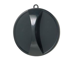 Comair 3011990 del Governo specchio Executive, circa 29 cm, Nero