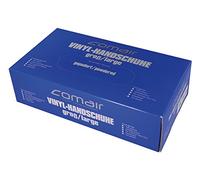 Comair 3012330 - Guanti in vinile, misura grande, confezione da 100 pezzi