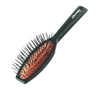 Comair 3020551 - Spazzola pneumatica con setole in plastica, 7 file, colore: Nero