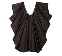 Comair 3040255 - Mantello "Duo" con bottone automatico e nastro, 178 x 138 cm, colore: Nero