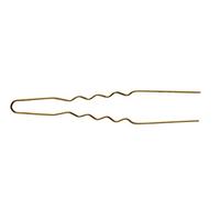Comair 3150059 - Aghi per capelli, confezione da 50, 65 x 0,55 mm, colore: Oro