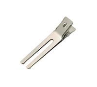 Comair 3150124 - Clip in metallo a 2 gambe, 20 pezzi, 46 mm