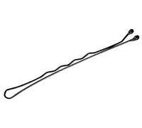 Comair 3150142 - Fermaglio per capelli "Pretty Fashion", ondulato, 24 pezzi, 59 mm, colore: Nero