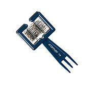 Comair 7000378 - Spazzola e pettine professionale 718, colore: Blu