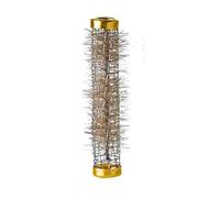 Comair 7000905 - Avvolgicavo con setola, lunghezza 63 mm, 12 pezzi, oro
