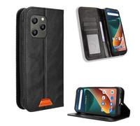 COMAKU Cover a Libro Blackview BV5300/ BV5300 Pro/ BV5300 Plus, Custodia a Portafoglio in Pelle con Supporto e Chiusura Magnetica Compatible per Blackview BV5300/ BV5300 Pro/ BV5300 Plus - Nero