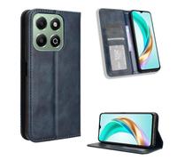 COMAKU Cover a Libro Honor X6b, Custodia a Portafoglio in Pelle con Supporto e Chiusura Magnetica Compatible per Honor X6b - Blu