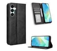 COMAKU Cover a Libro Samsung Galaxy A16 5G, Custodia a Portafoglio in Pelle con Supporto e Chiusura Magnetica Compatible per Samsung Galaxy A16 5G - Nero