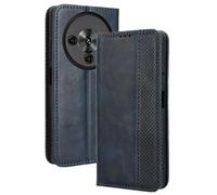 COMAKU Cover a Libro ZTE Blade A76 5G, Custodia a Portafoglio in Pelle con Supporto e Chiusura Magnetica Compatible per ZTE Blade A76 5G - Blu